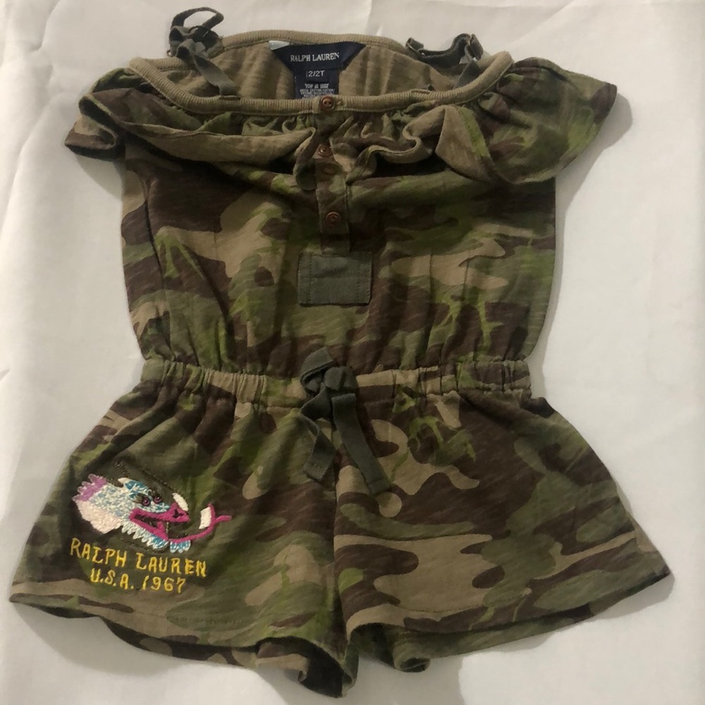 Polo Ralph Lauren baby size 2T camouflage
